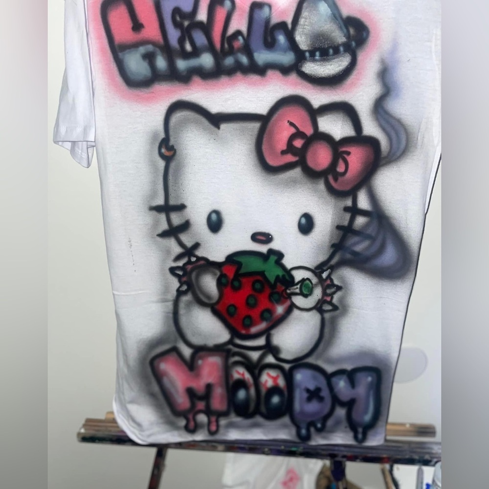 Airbrush hello kitty
